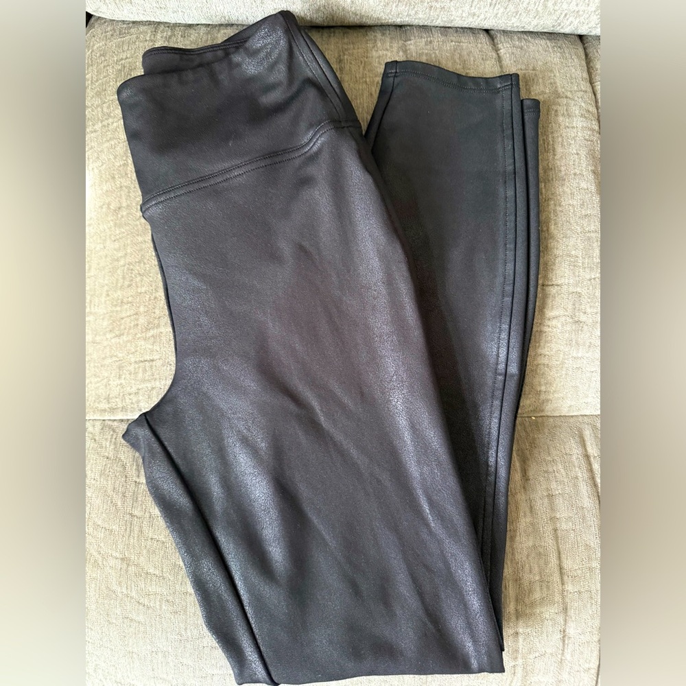 Nine West faux leather leggings